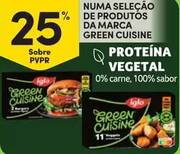 Continente Numa seleção de produtos da marca green cuisine promoção