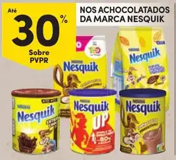 Continente Nesquik achocolatados promoção