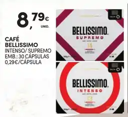 Continente Café bellissimo intenso/supremo promoção