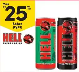 Continente Hell energy drink promoção
