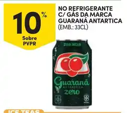 Continente No refrigerante C/gas da marca guarana antartica promoção