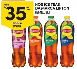 Continente nos ice teas da marca lipton promoção