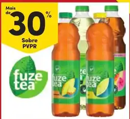Continente fuze tea promoção