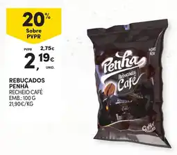 Continente Rebuçados penha recheio café promoção