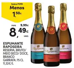 Continente Espumante Raposeira promoção