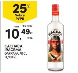 Continente Cachaça iracema promoção