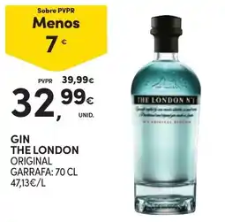 Continente gin the london original promoção