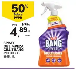 Continente spray de limpeza cillit bang multiusos promoção