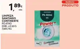 Continente Limpeza sanitário continente pó ativo promoção