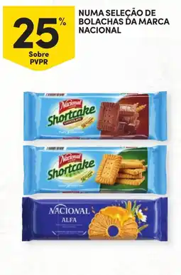 Continente Numa seleção de bolachas da marca nacional promoção