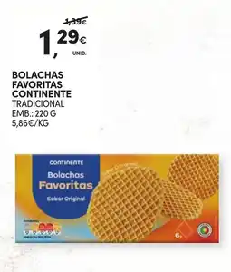 Continente bolachas favoritas continente promoção