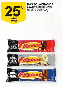 Continente Nas bolachas da marca filipinos promoção