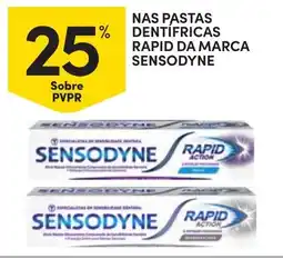 Continente Nas pastas dentífricas rapid da marca sensodyne promoção