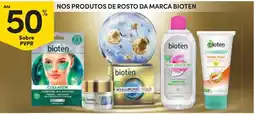 Continente produtos de rosto da marca bioten promoção