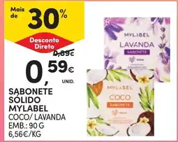 Continente Sabonete solidococolavanda promoção