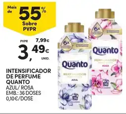Continente Intensificador de perfume quanto azul/rosa promoção