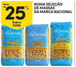 Continente Nacional massas promoção