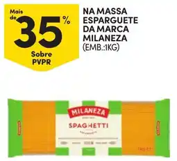 Continente Massa esparguete milaneza promoção
