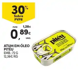 Continente Atum em óleo pitêu promoção