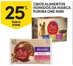Continente Nos alimentos húmidos da marca purina one mini promoção