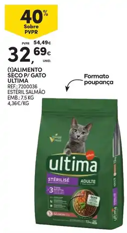 Continente Alimento seco p/ gato ultima promoção