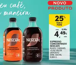 Continente Espresso concentrate nescafe promoção