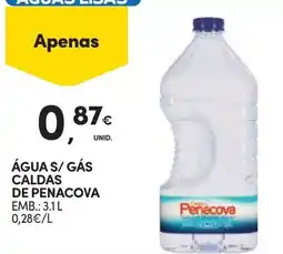 Continente Água s/ gás caldas de penacova promoção