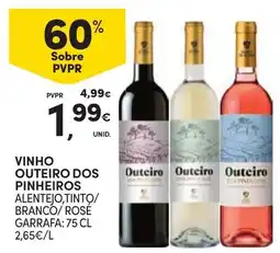 Continente Vinho outeiro dos pinheiros promoção