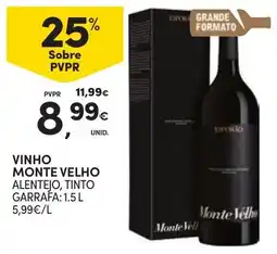 Continente vinho monte velho promoção