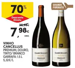 Continente vinho cancellus promoção