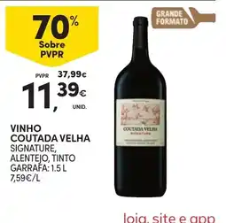 Continente Vinho coutada velha promoção