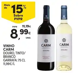 Continente Vinho Carm promoção