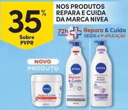 Continente Nos produtos repara e cuida da marca nivea promoção