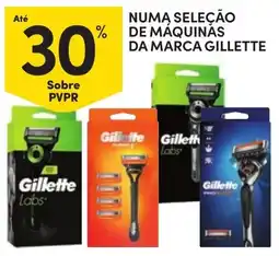 Continente Numa seleção de máquinas da marca gillette promoção