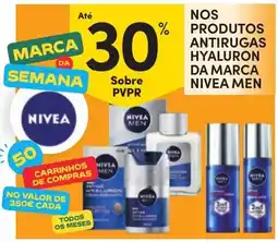 Continente Nivea men produtos antirrugas hyaluron promoção