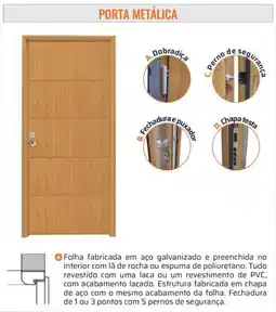 Obramat Porta metálica promoção