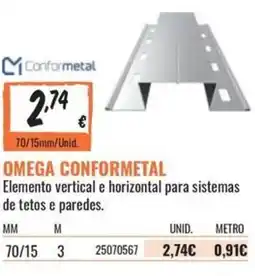 Obramat Omega conformetal promoção