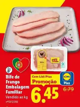 Lidl Bife de Frango Embalagem Familiar promoção