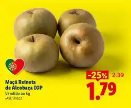 Lidl Maçã Reineta de Alcobaça IGP promoção