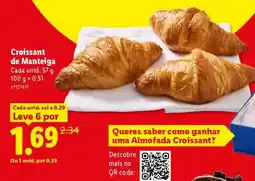 Lidl Croissant de Manteiga promoção