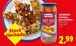 Lidl McEnnedy Salsichas para Cachorro promoção