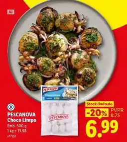 Lidl PESCANOVA Choco Limpo promoção