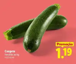 Lidl Curgete promoção