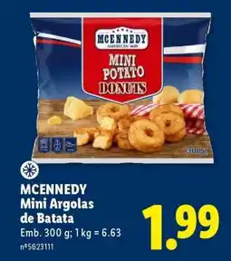 Lidl MCENNEDY Mini Argolas de Batata promoção