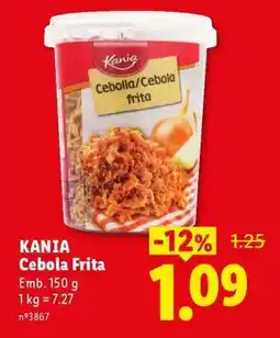 Lidl KANIA Cebola Frita promoção