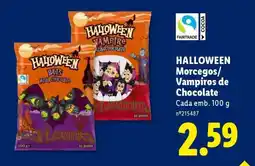Lidl HALLOWEEN Morcegos/Vampiros de Chocolate promoção