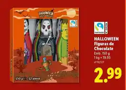Lidl Halloween Figuras de Chocolate promoção