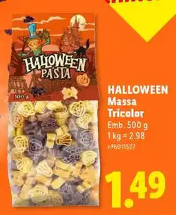 Lidl HALLOWEEN Massa Tricolor promoção