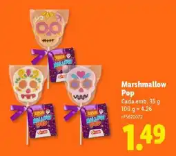 Lidl Marshmallow Pop promoção