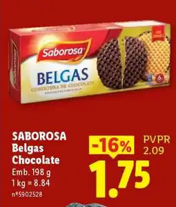 Lidl Saborosa Belgas Chocolate promoção